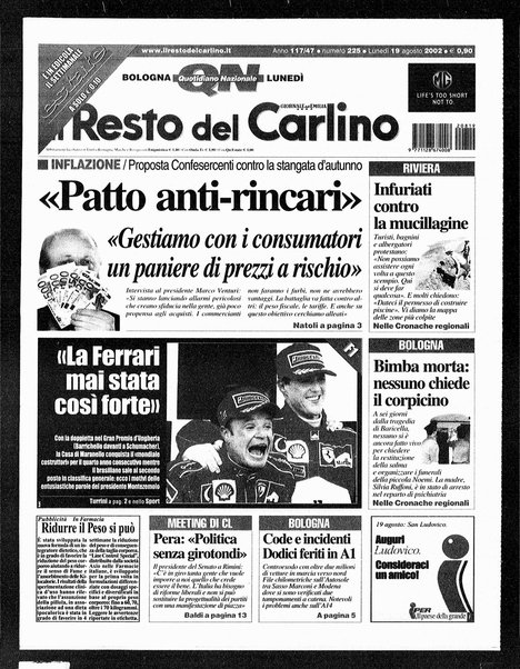 Il Resto del Carlino : giornale dell'Emilia